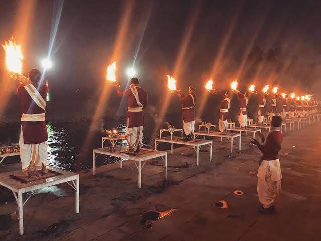 Triveni Ghat Ganga Aarti