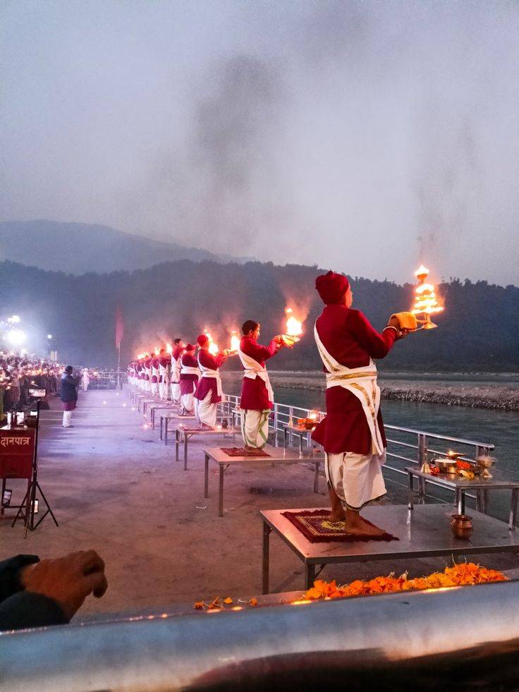 Triveni Ghat Ganga Aarti