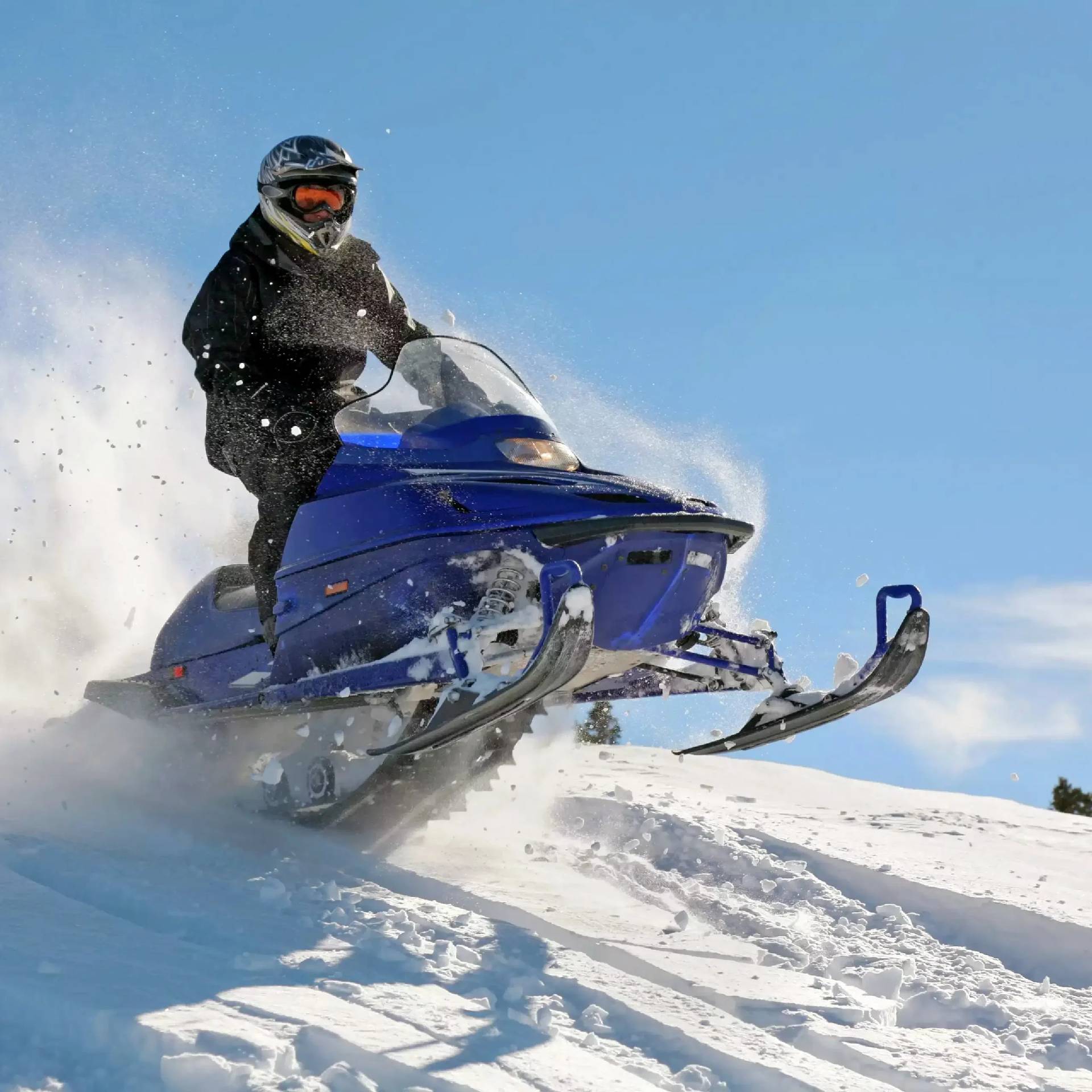Snowbiking in Gulmarg