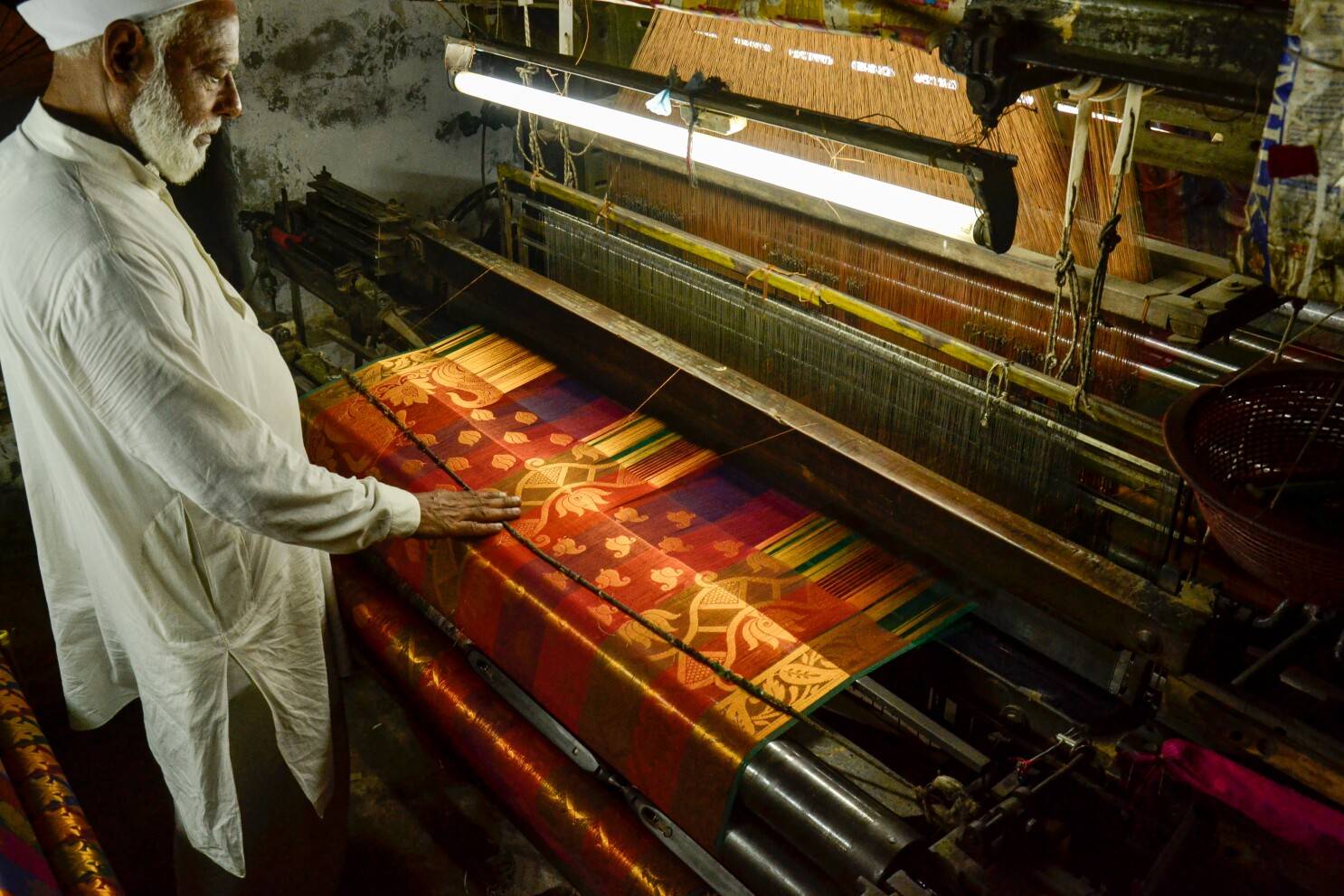 Banaras Silk weaving 