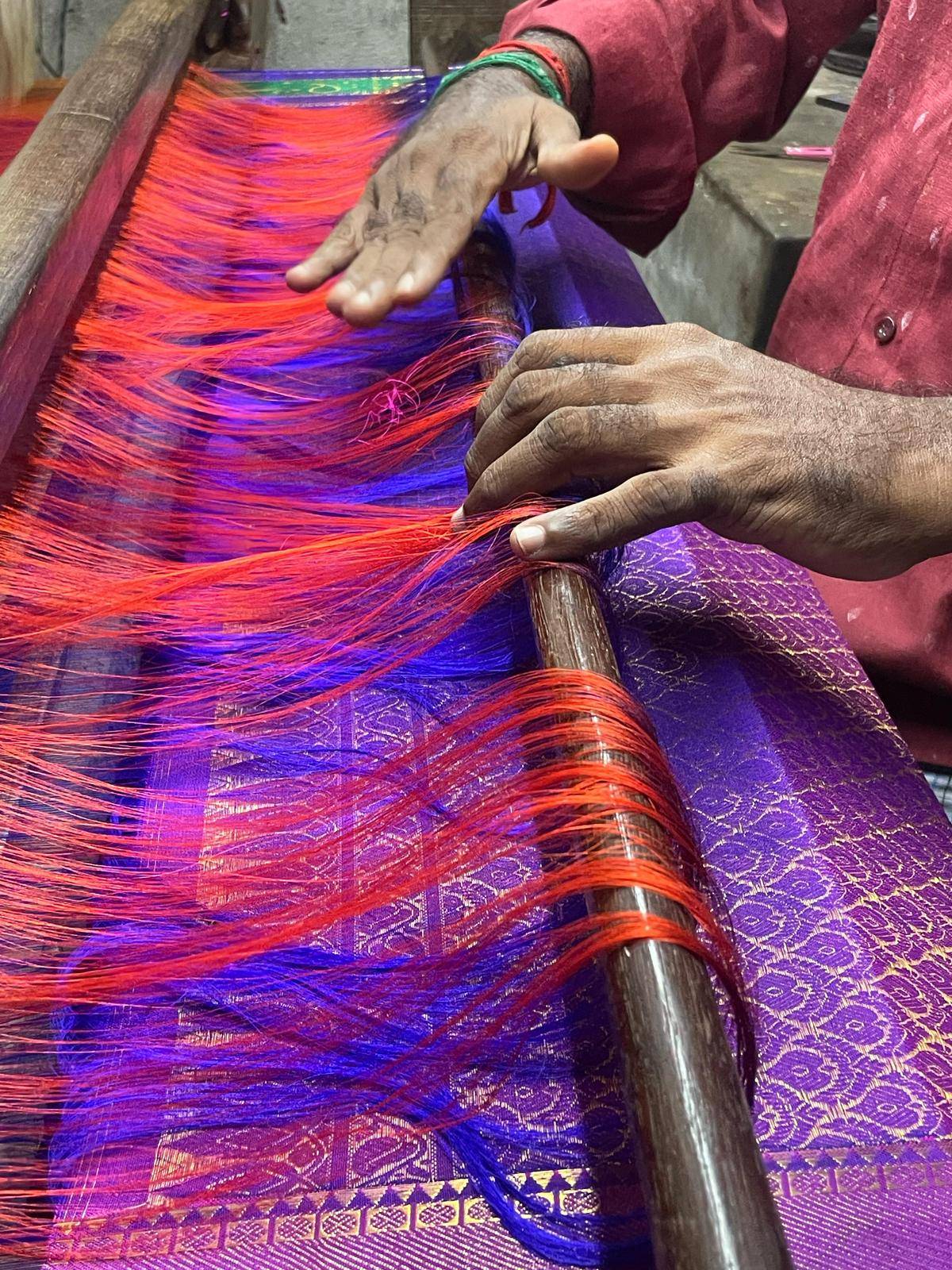 Banaras Silk weaving 