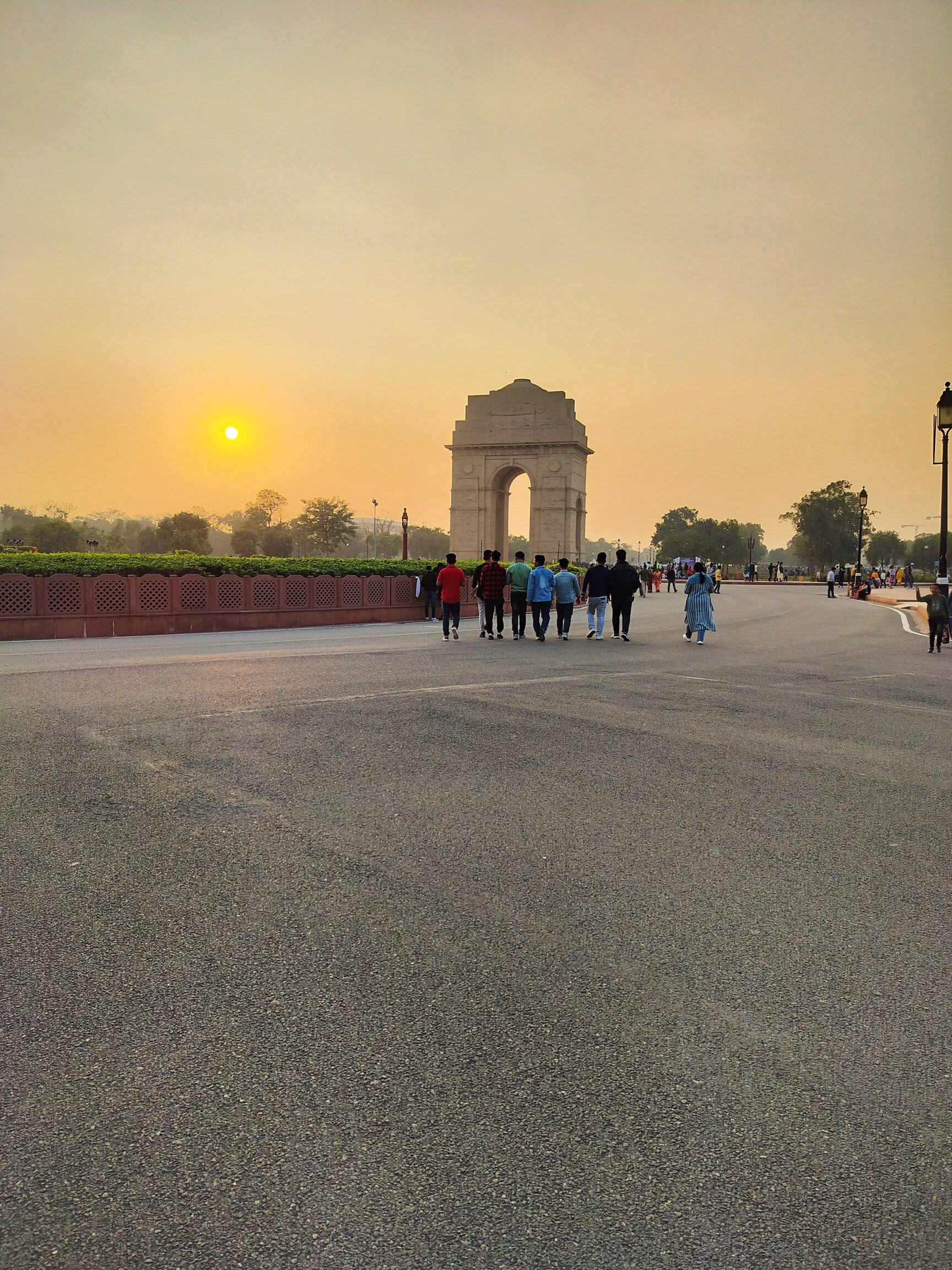 Morning Calm At India Gate