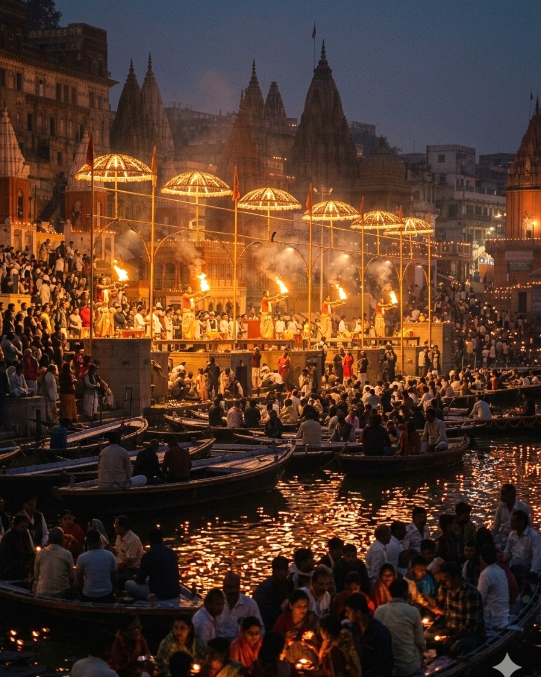 Varanasi Boat Tour — 84 Ghats